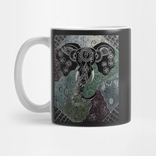 Elephant Doodle Mug